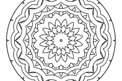 Mandala to color zen relax free 17